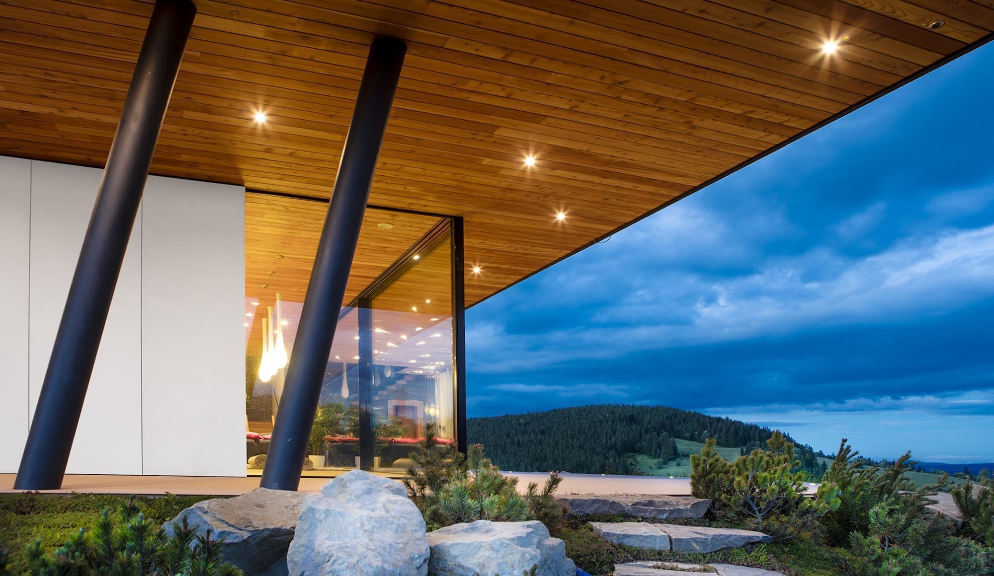 Nadčasová chata s úchvatným výhledem na polské Tatry