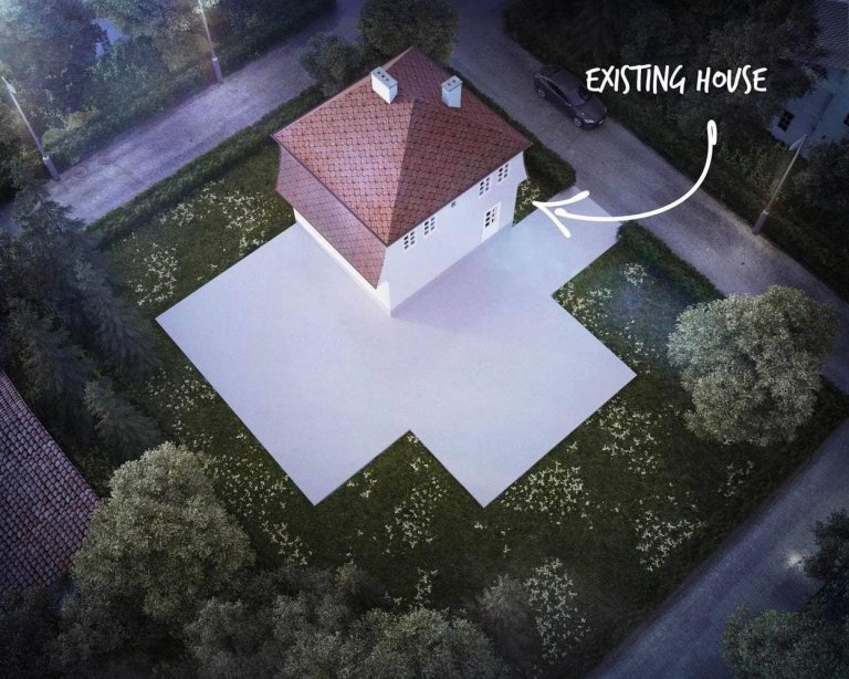 Namísto bourání raději přístavba