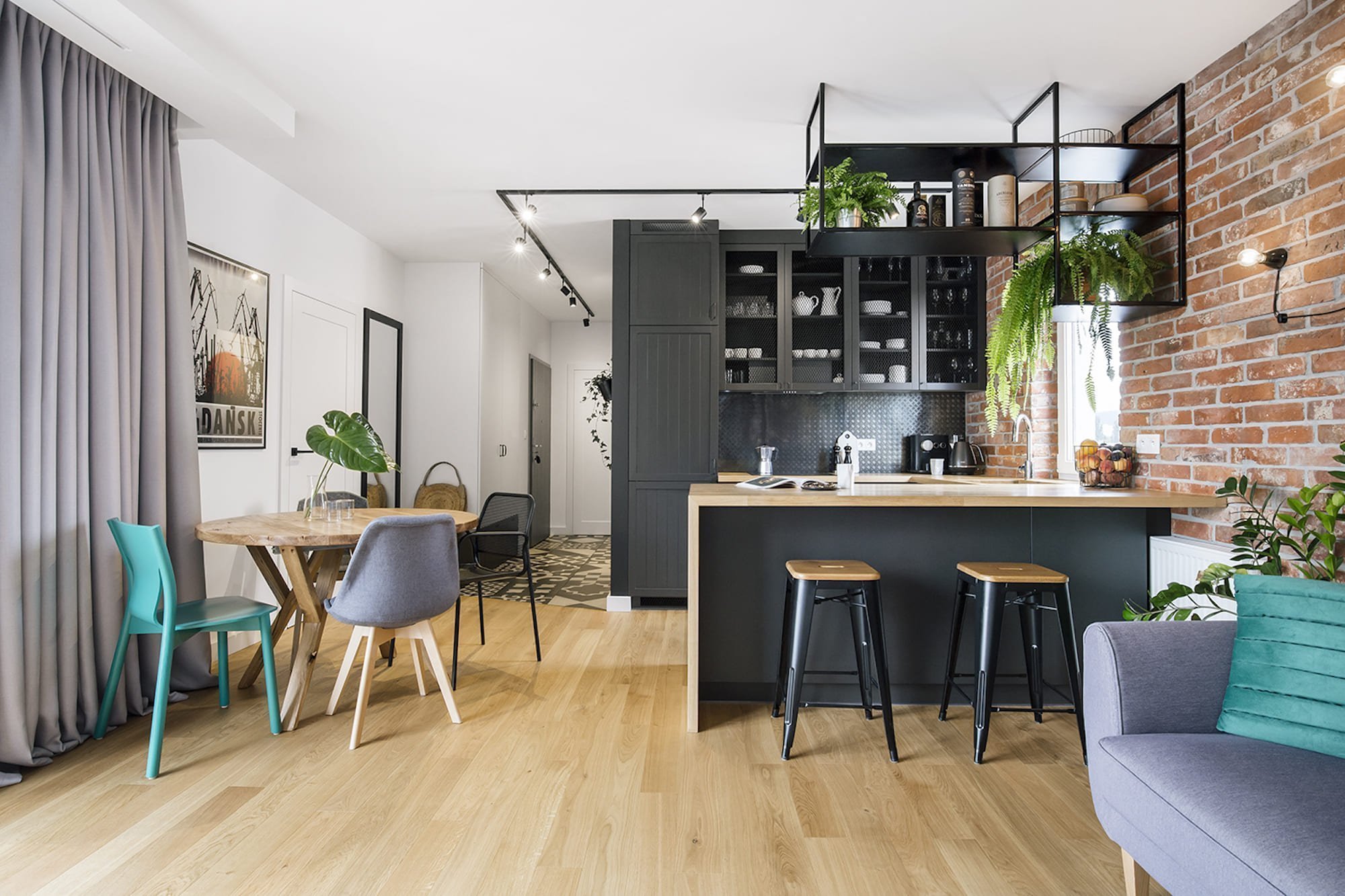 Nápaditý byt ve stylu loftu