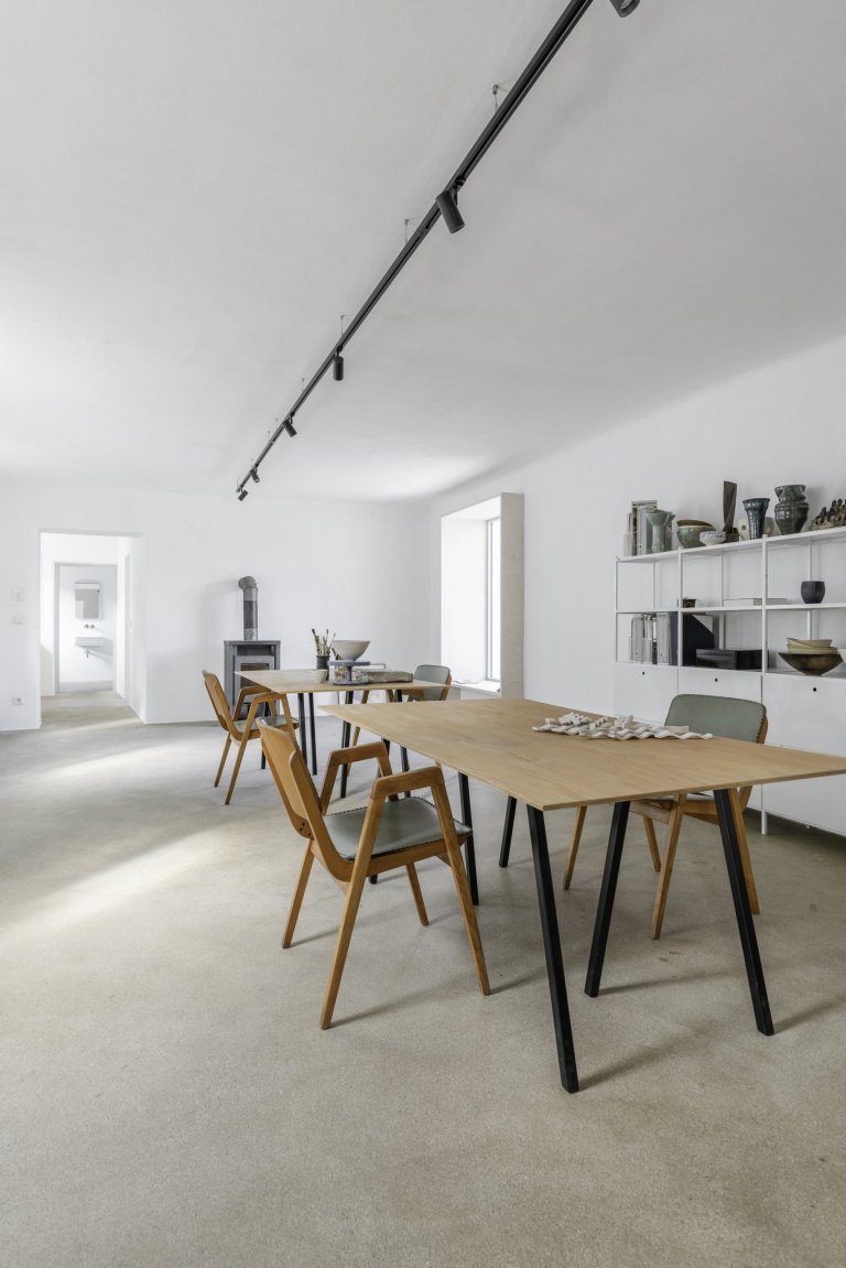 Obytný pavilon s ateliérem