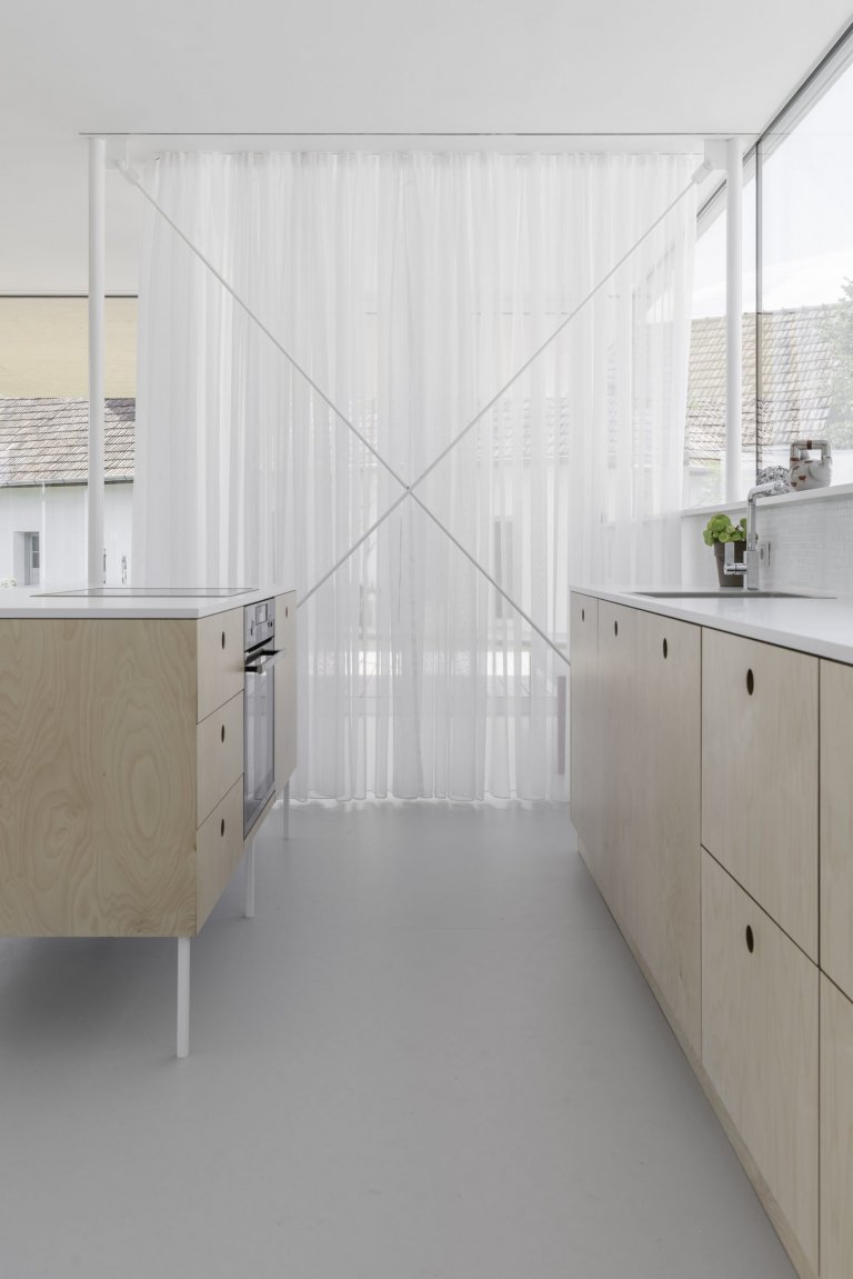 Obytný pavilon s ateliérem