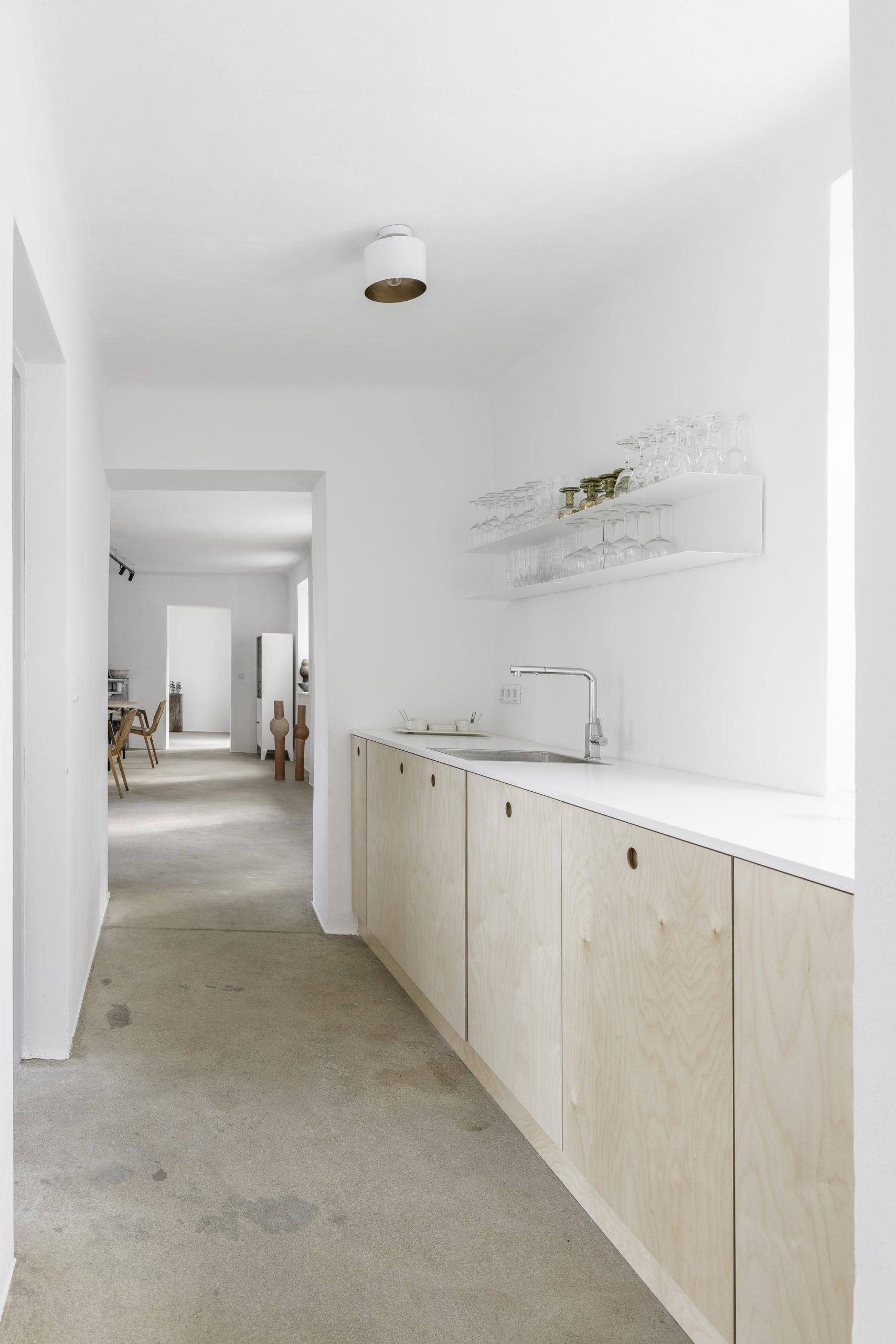 Obytný pavilon s ateliérem