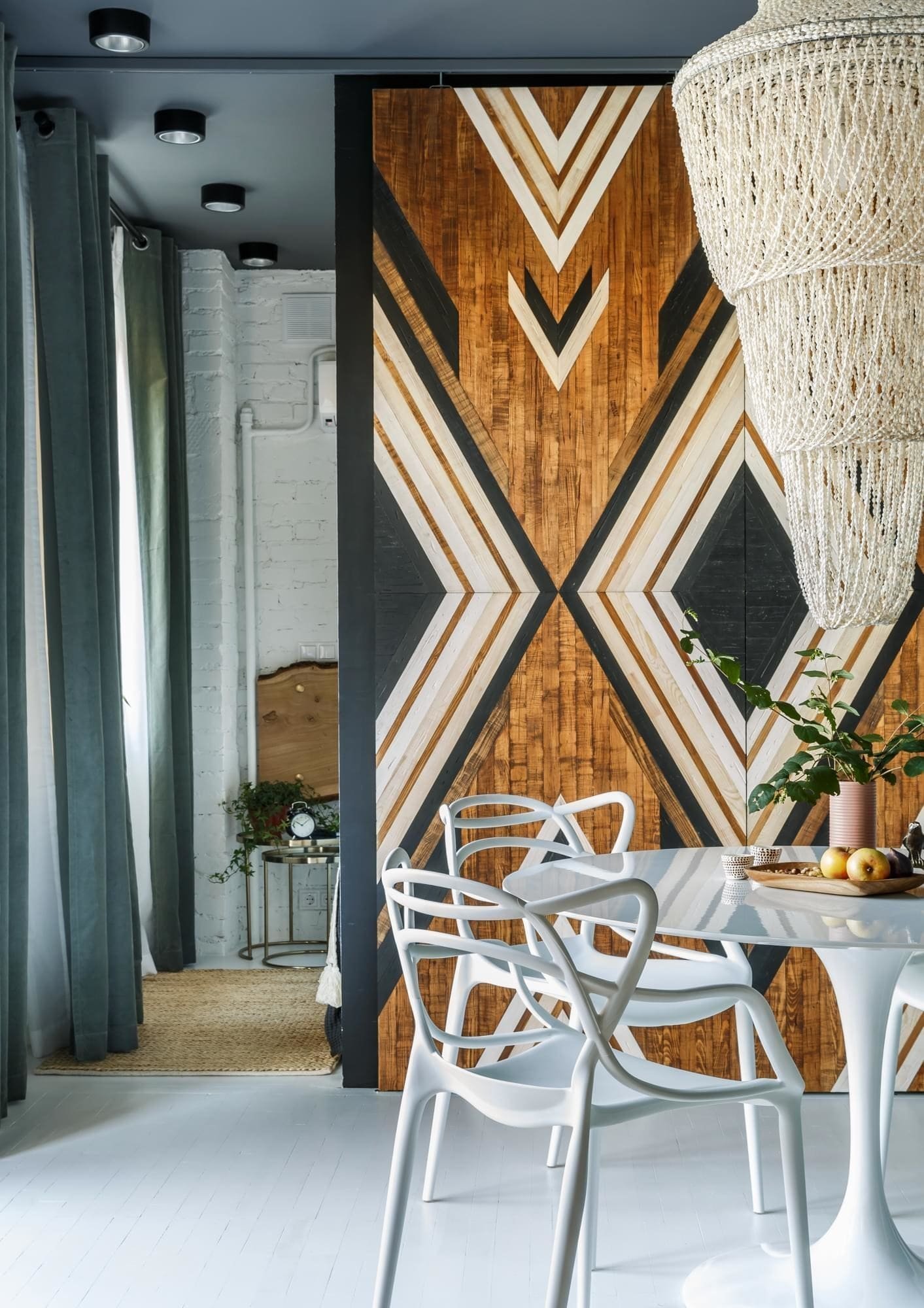 Okouzlující interiér v boho, glamour a botanical stylu