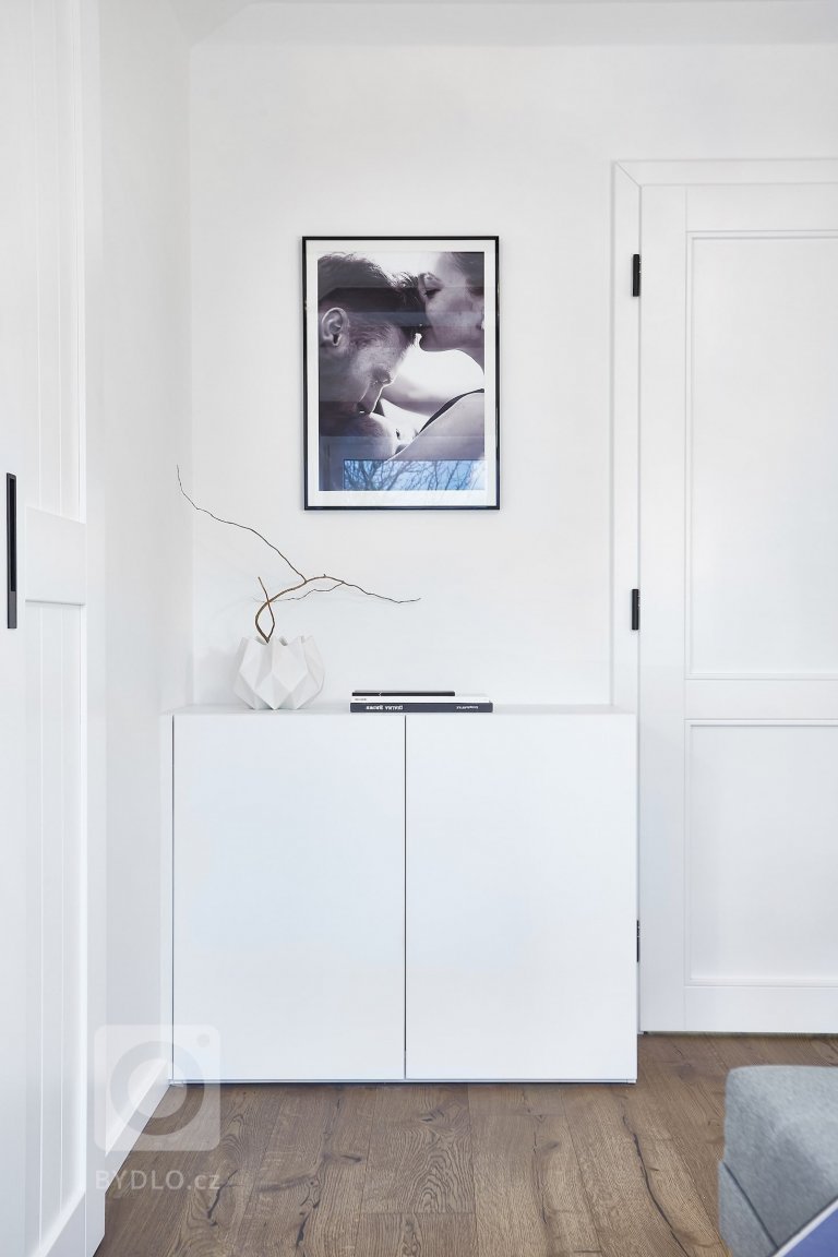 Podkrovní byt cestovatelů (mladé rodiny) v podhůří Beskyd