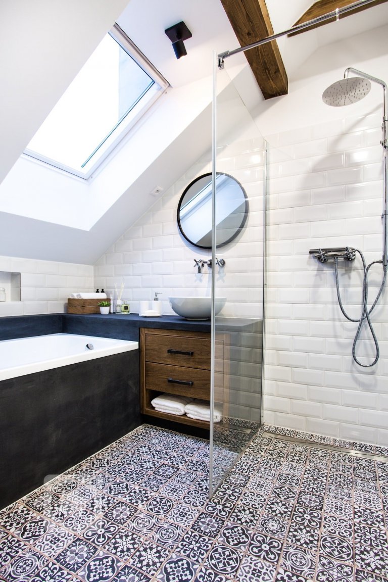 Podkrovní byt cestovatelů (mladé rodiny) v podhůří Beskyd