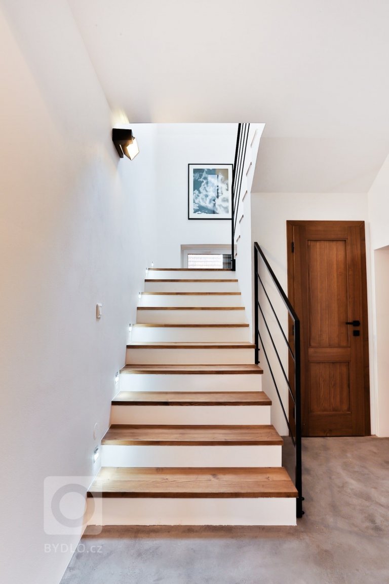 Podkrovní byt cestovatelů (mladé rodiny) v podhůří Beskyd