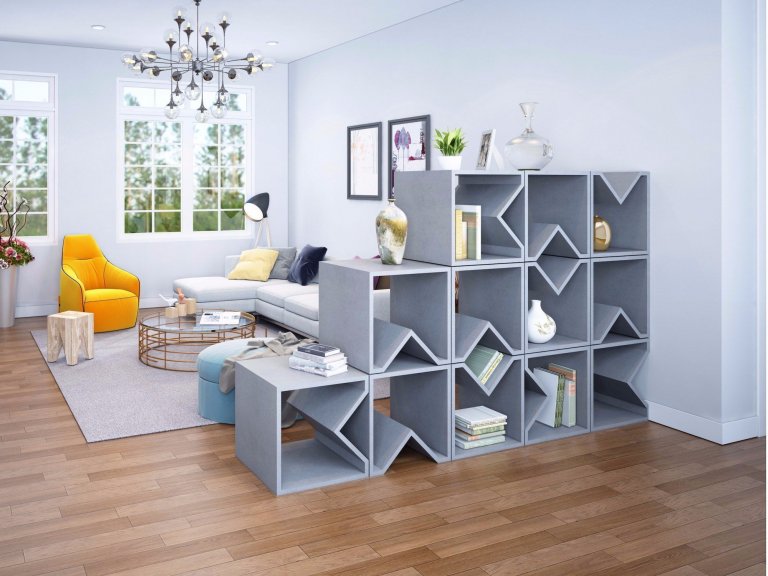 Police na knihy jako výstřelek designérů