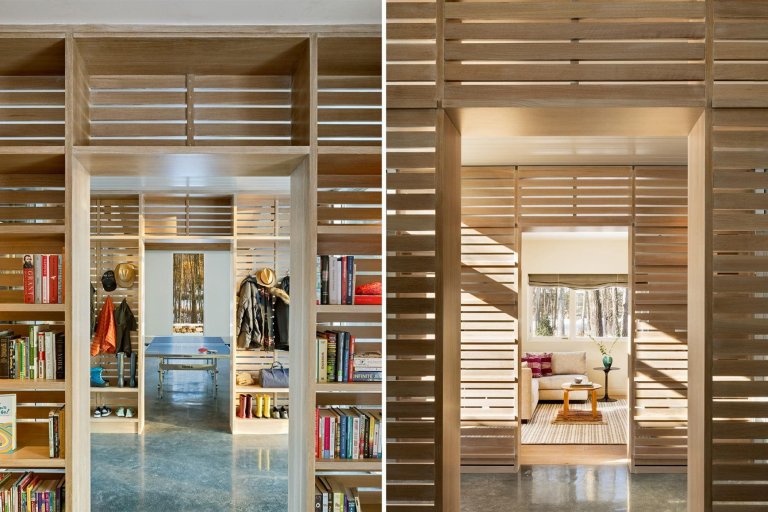 Prefabrikovaný prázdninový dům v Hudson Valley