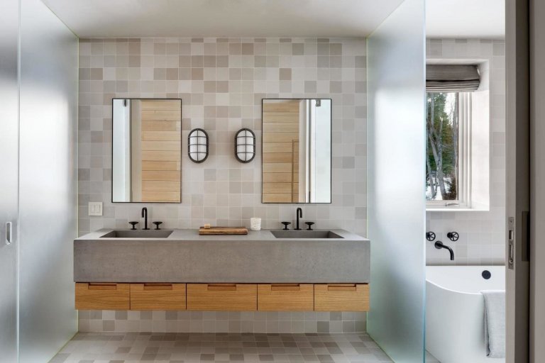 Prefabrikovaný prázdninový dům v Hudson Valley