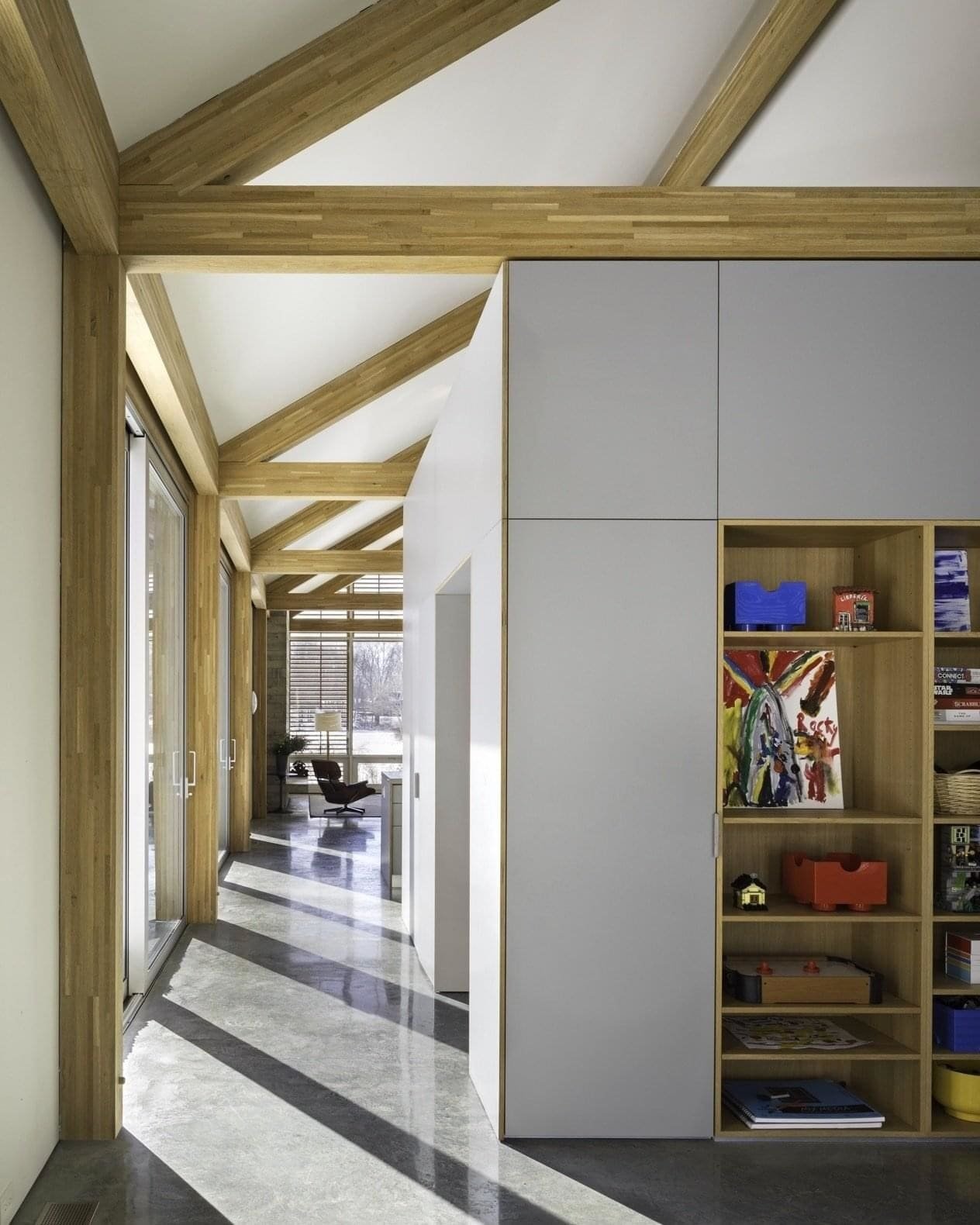 Prefabrikovaný prázdninový dům v Hudson Valley