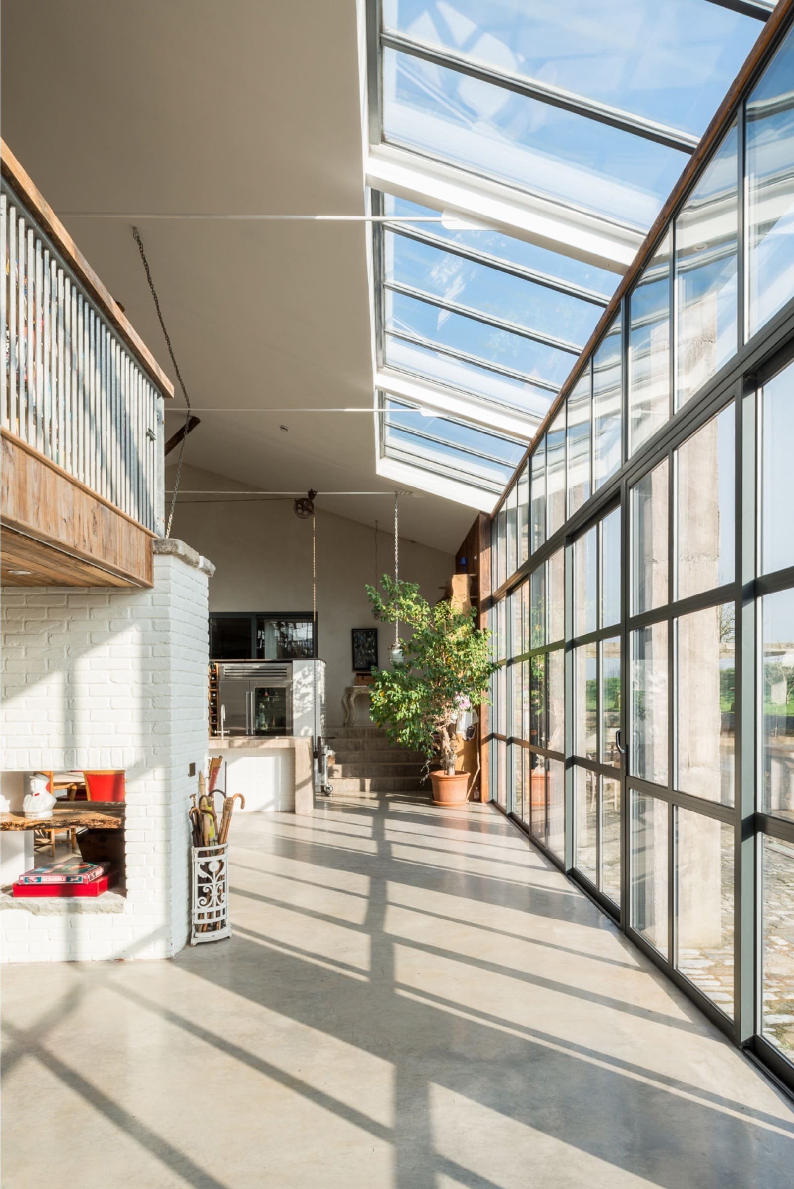 Přestavba stáje na nádherné bydlení