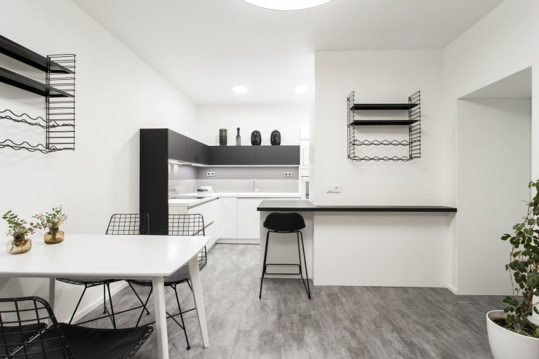 Proměna retro bytu v moderní bydlení