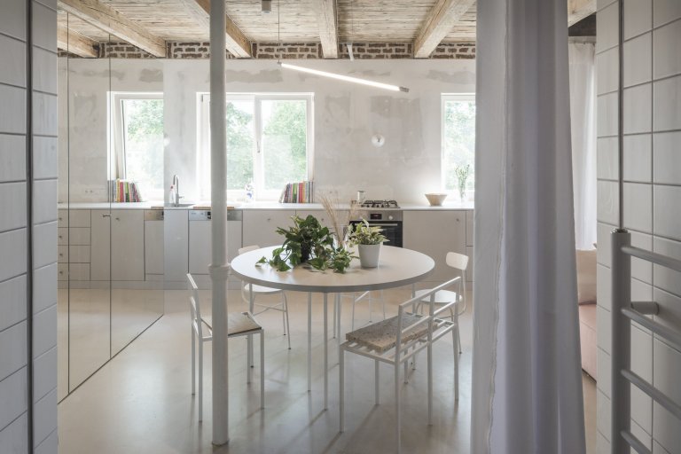 Průzračný byt s pastelovými odstíny