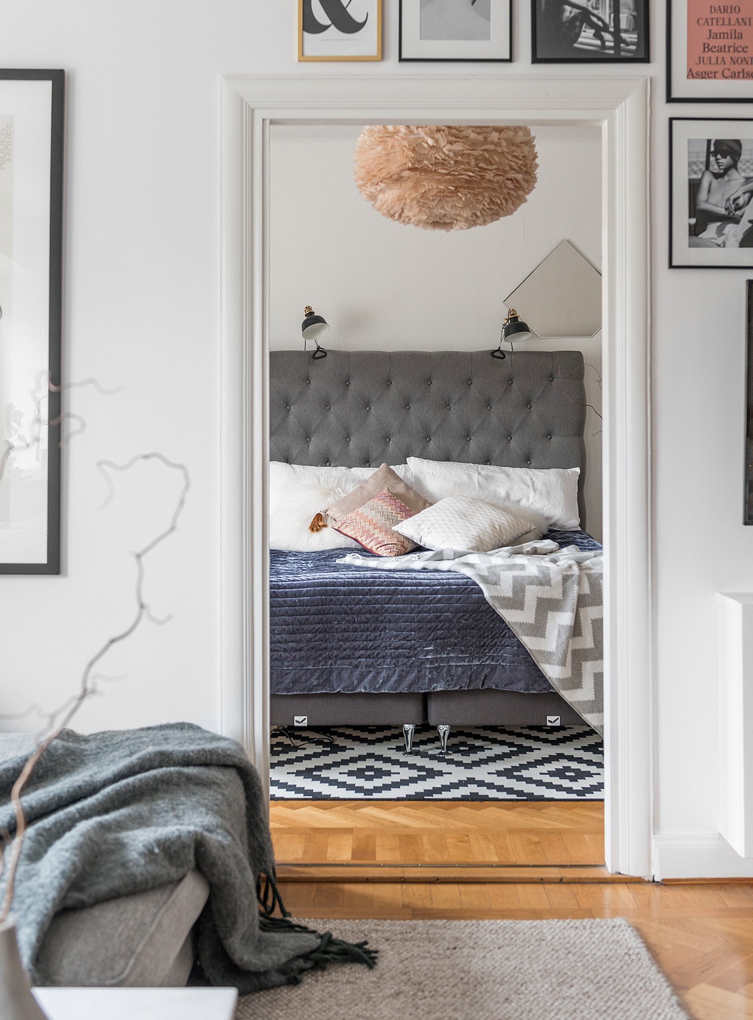 Skandinávské bydlení s pastelovými akcenty