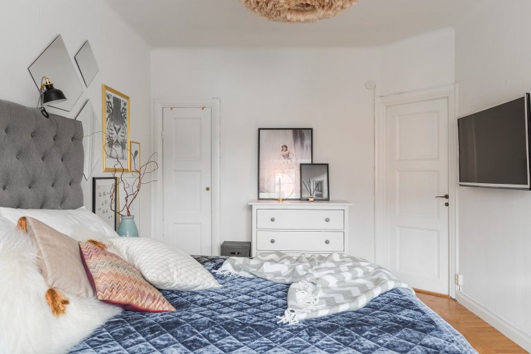 Skandinávské bydlení s pastelovými akcenty