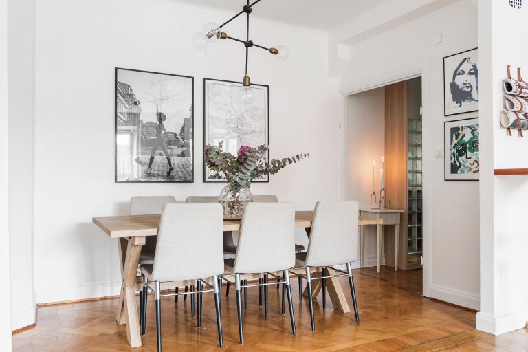 Skandinávské bydlení s pastelovými akcenty