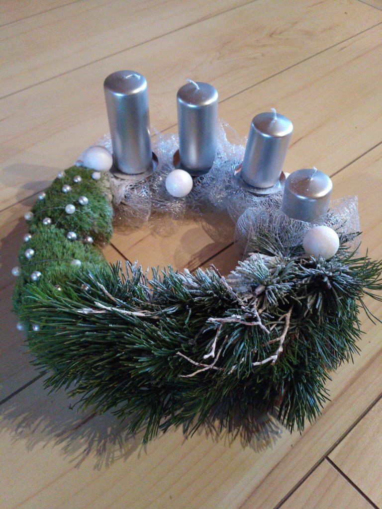 Trendy adventních věnců pro rok 2018