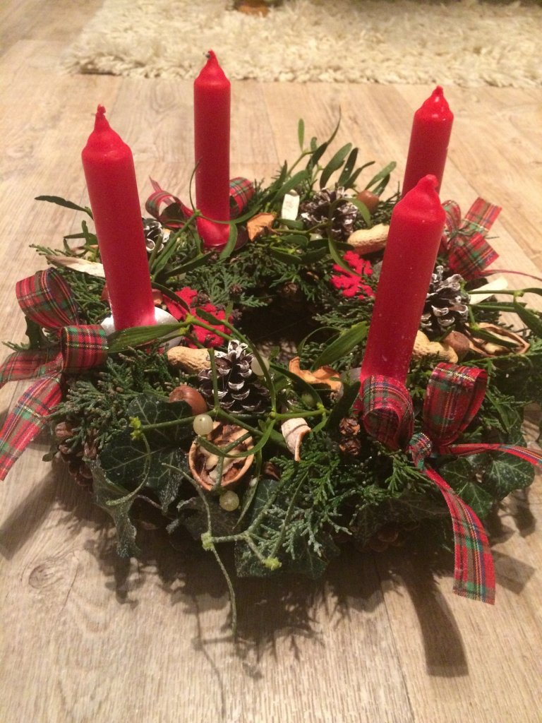 Trendy adventních věnců pro rok 2018