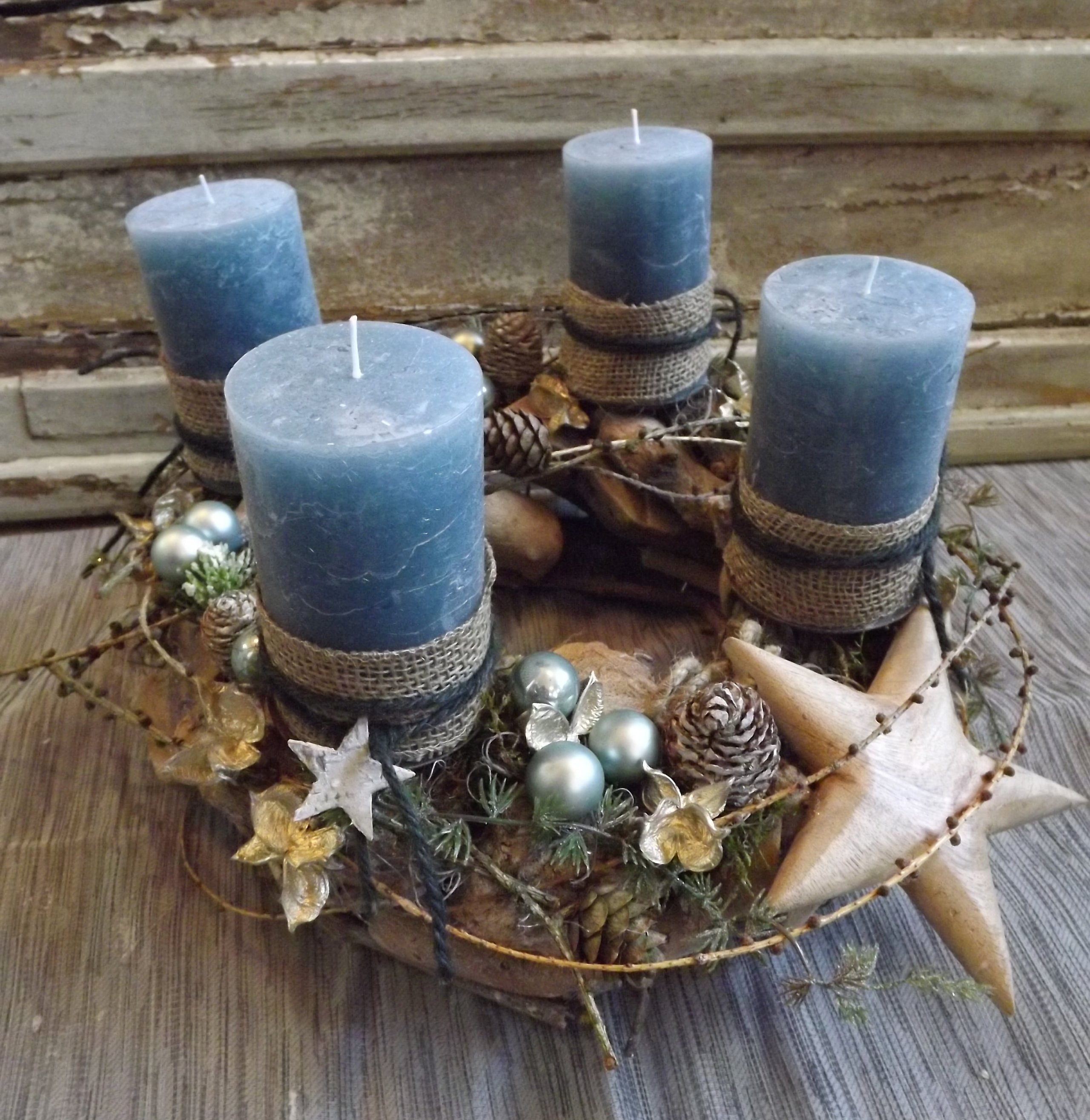 Trendy adventních věnců pro rok 2018