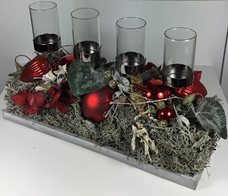 Trendy adventních věnců pro rok 2018