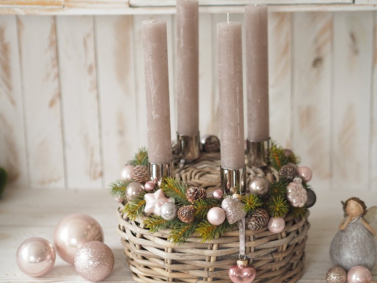 Trendy adventních věnců pro rok 2018