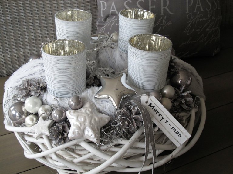 Trendy adventních věnců pro rok 2018