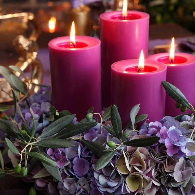 Trendy adventních věnců pro rok 2018