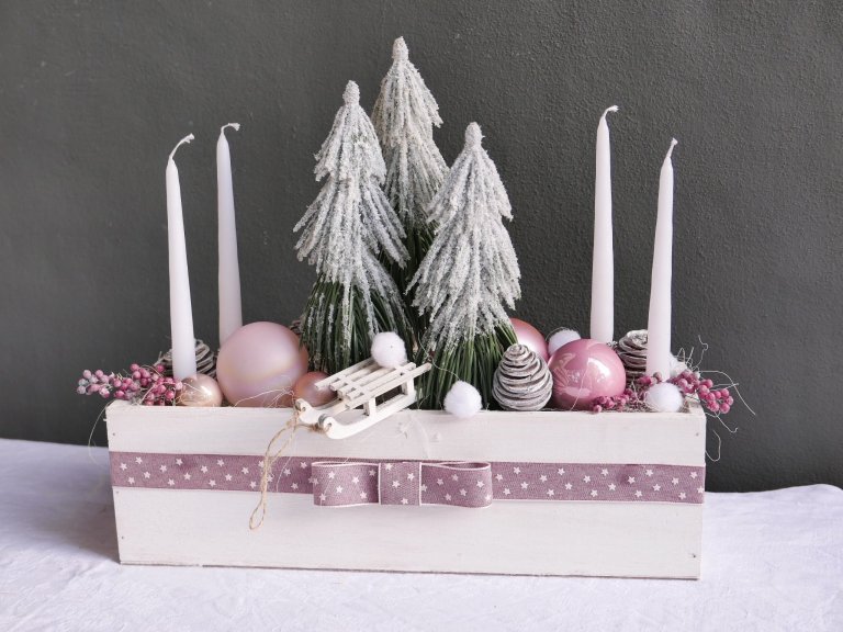 Trendy adventních věnců pro rok 2018