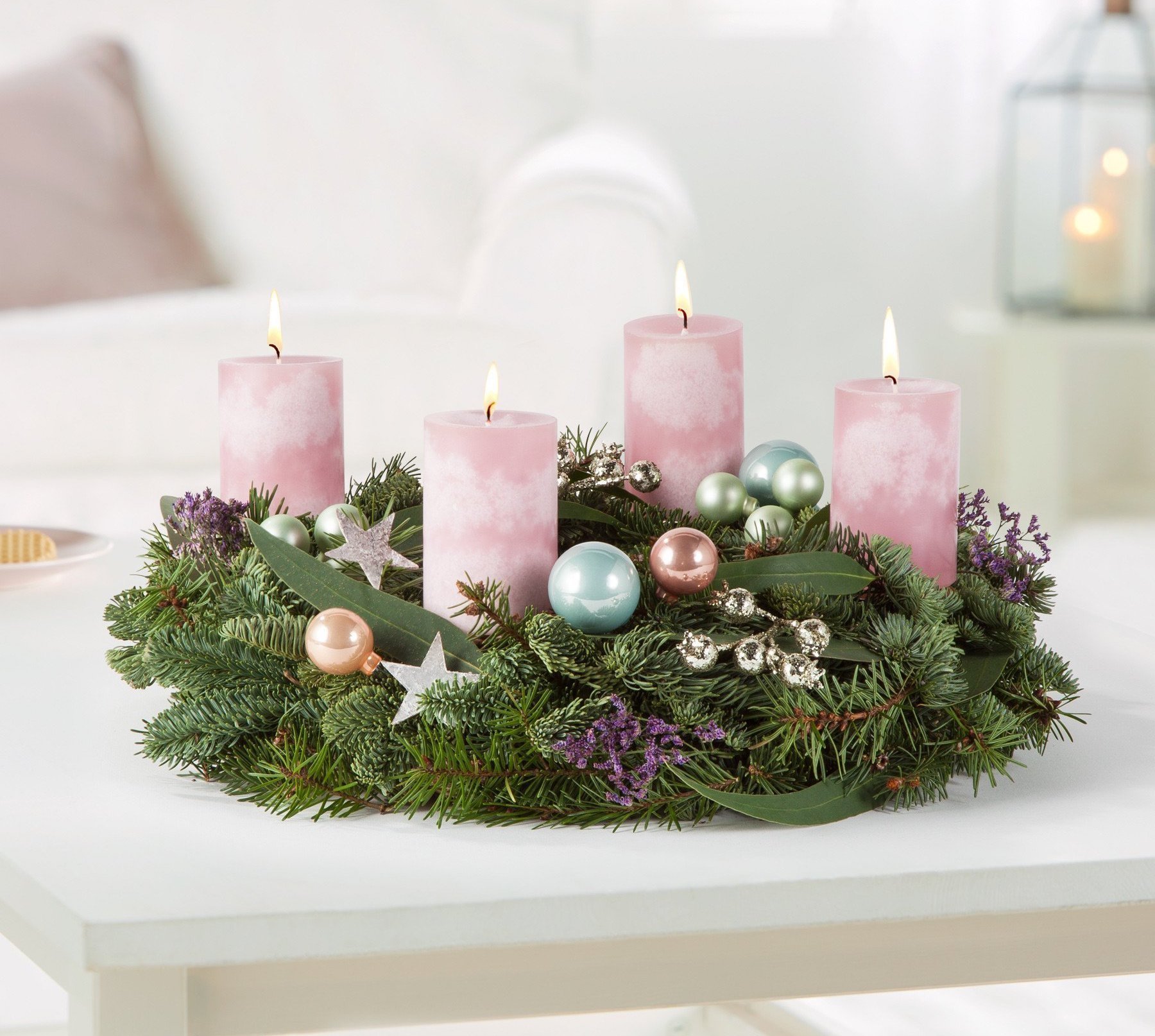 Trendy adventních věnců pro rok 2018