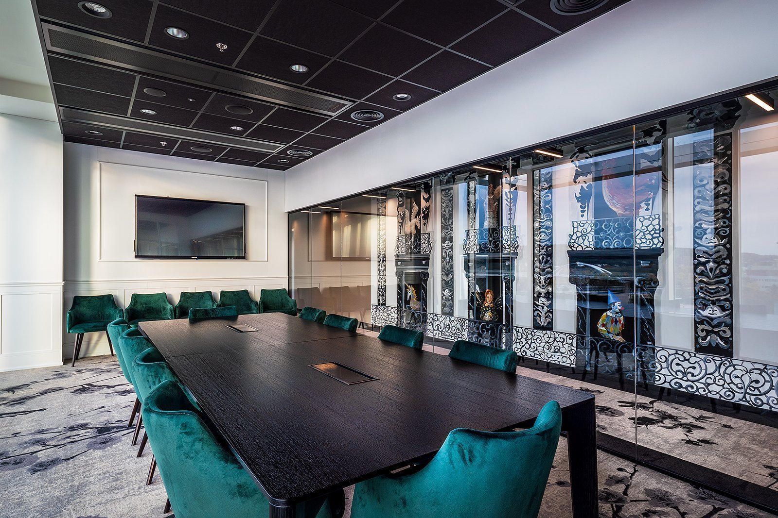 Fotografie největšího coworkingové centra v ČR.
