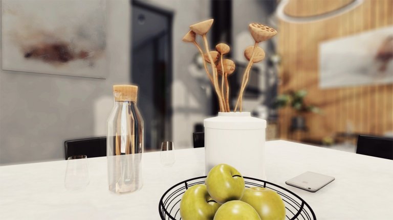 Moderní interiér, v&nbsp;horském stylu s&nbsp;výhledem do přírody Jizerských hor, kde hraje hlavní roli betonová stěrka s&nbsp;medovými odstíny dřeva, které…