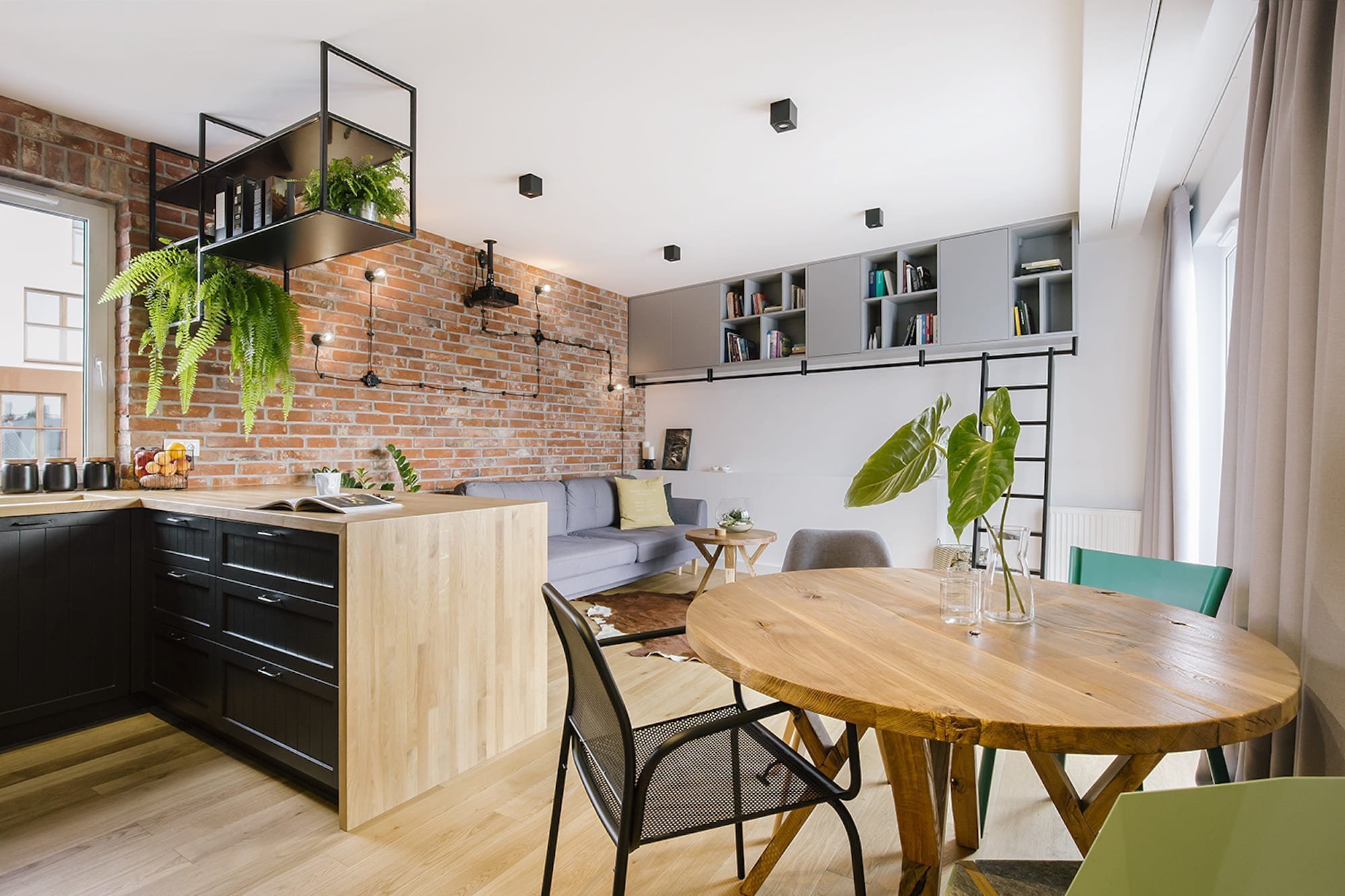 Malý byt ve stylu loftu