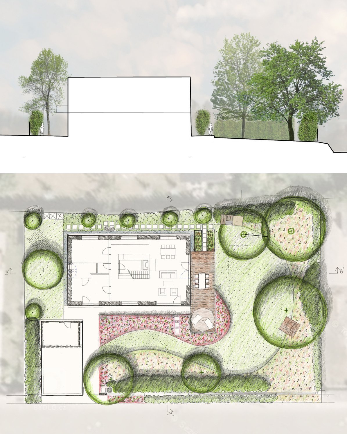 Rodinný dům byl navržen jako průnik tradiční architektury lidového stavění na venkově a současných&nbsp;potřeb moderního bydlení. Ukázalo se, že převzaté…