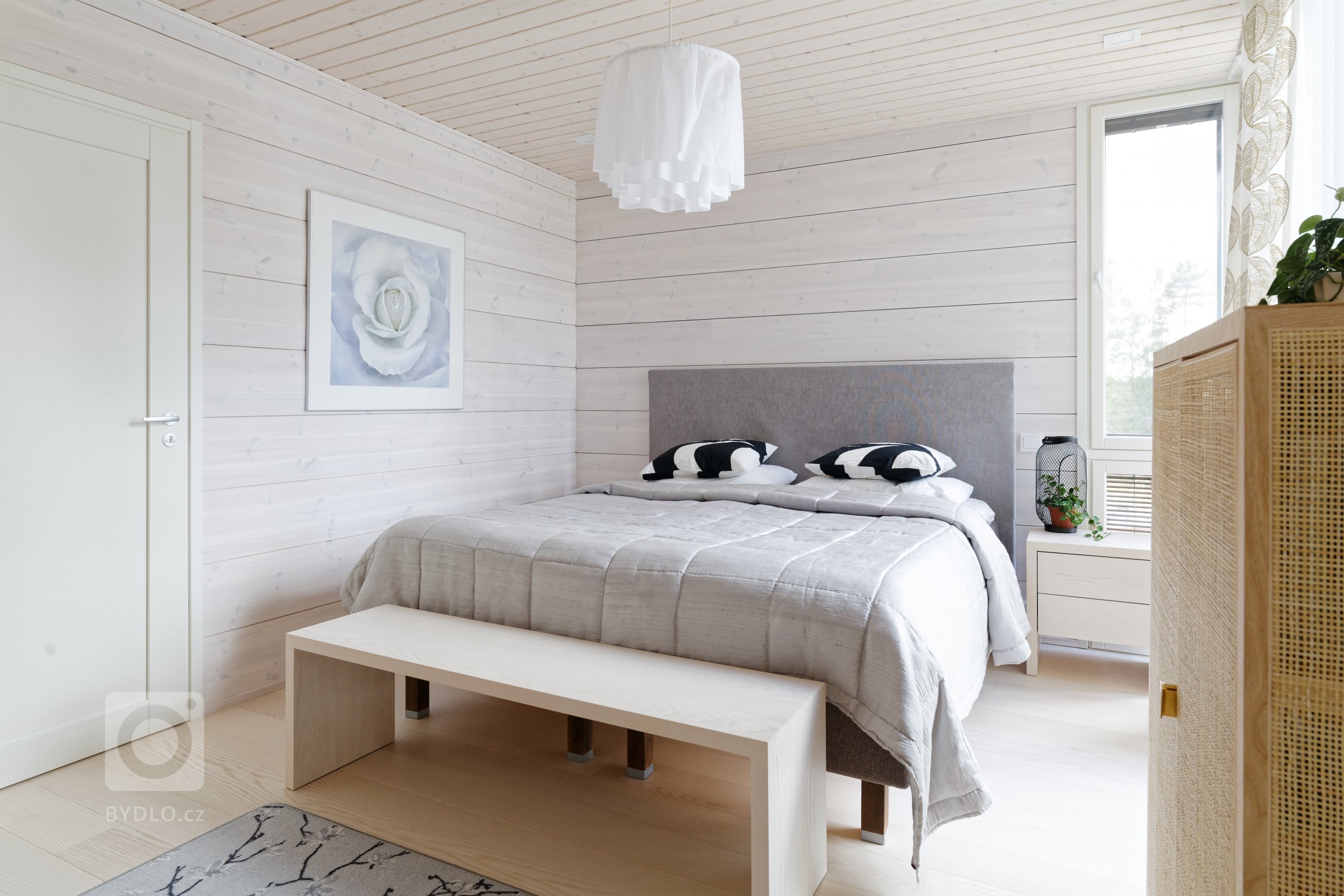 KONTIO Glasshouse je dřevěný dům z lepených hranolů SmartLog o rozměrech 205x275 (inovativní technologie SmartLog zamezuje sedání dřeva). Tento Glasshouse s…