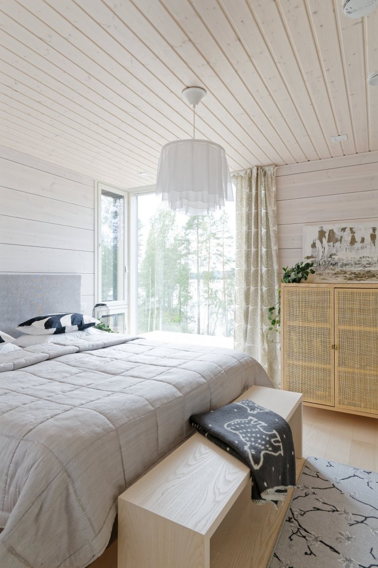 KONTIO Glasshouse je dřevěný dům z lepených hranolů SmartLog o rozměrech 205x275 (inovativní technologie SmartLog zamezuje sedání dřeva). Tento Glasshouse s…