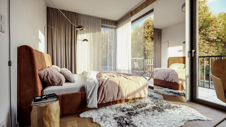 Pro developerský projekt apartmánového domu v Harrachově jsme navrhli možné podoby interiérů. Základem všech interiérů jsou bílé dveře a antracitová okna.
…