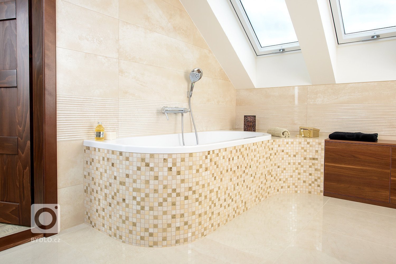 Koupelna v podkroví