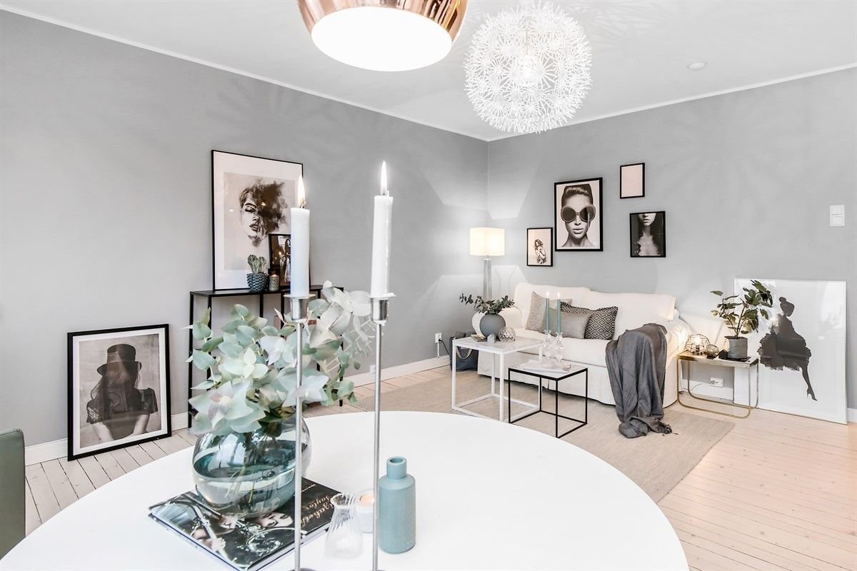 Skandinávský design na 40m2