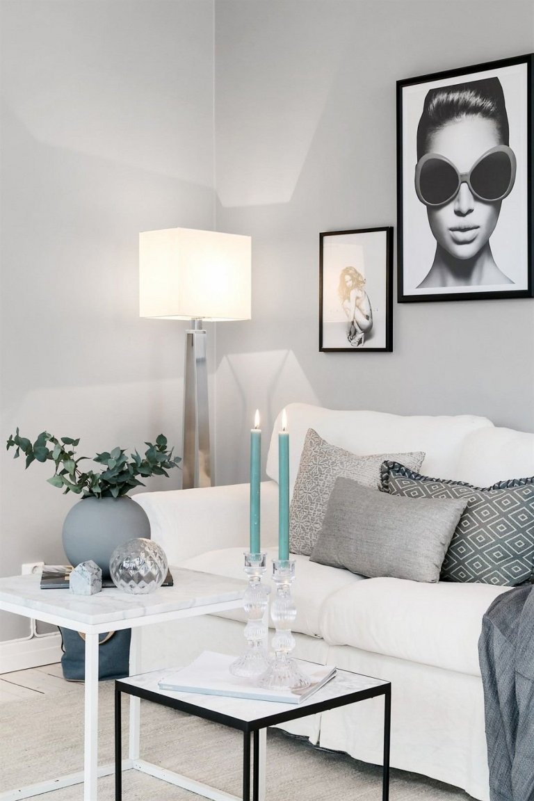 Skandinávský design na 40m2