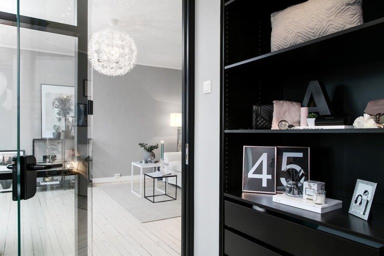 Skandinávský design na 40m2