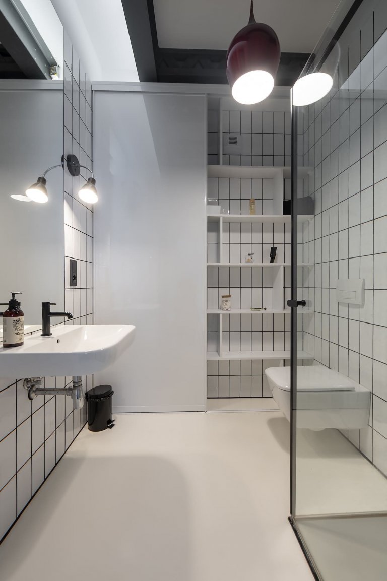 Jednoduchý interiér, bez zbytečných dekorativních tvarů