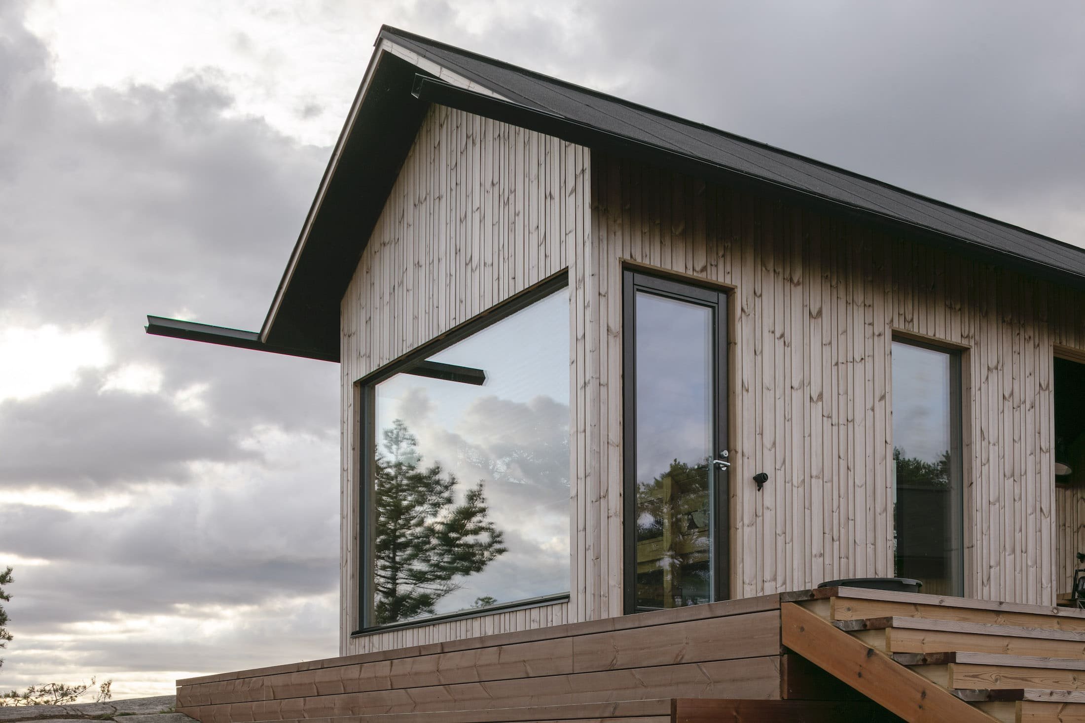 Soběstačné domy ve finském souostroví