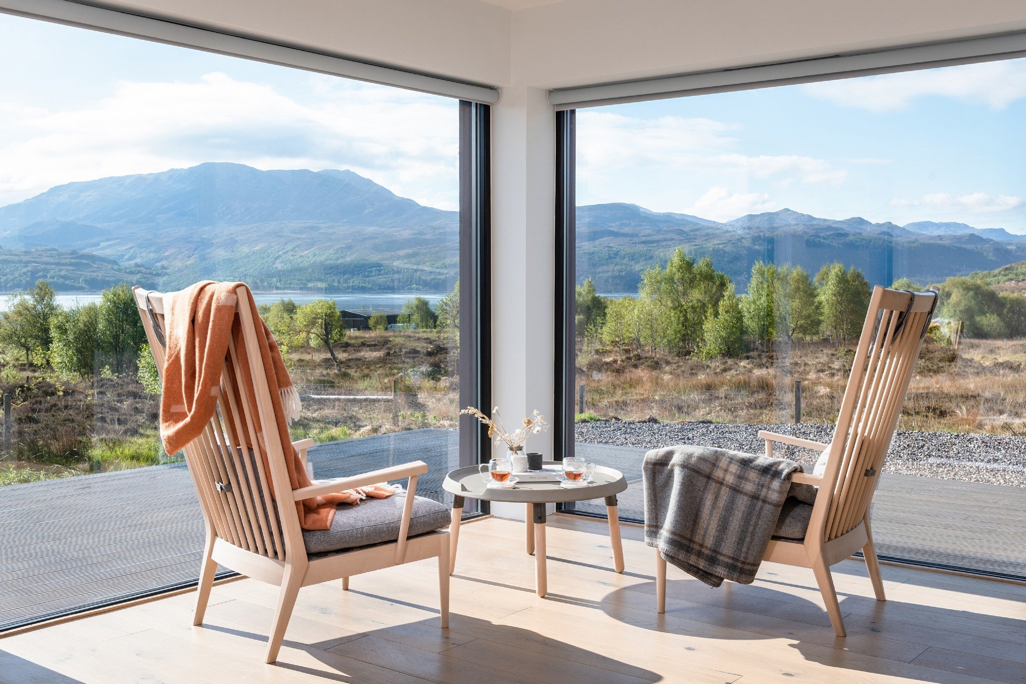 Víkendový dům uprostřed skotské přírody