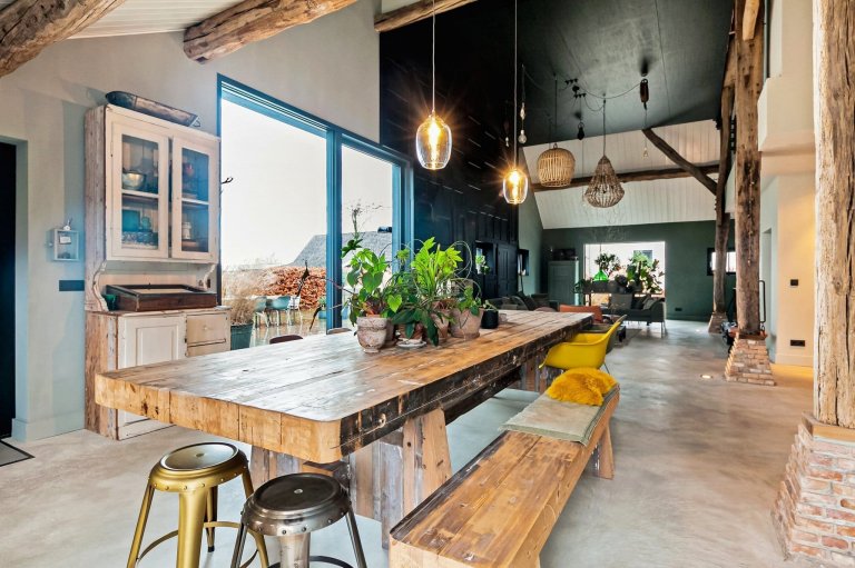 Zdařilá rekonstrukce statku v Nizozemsku