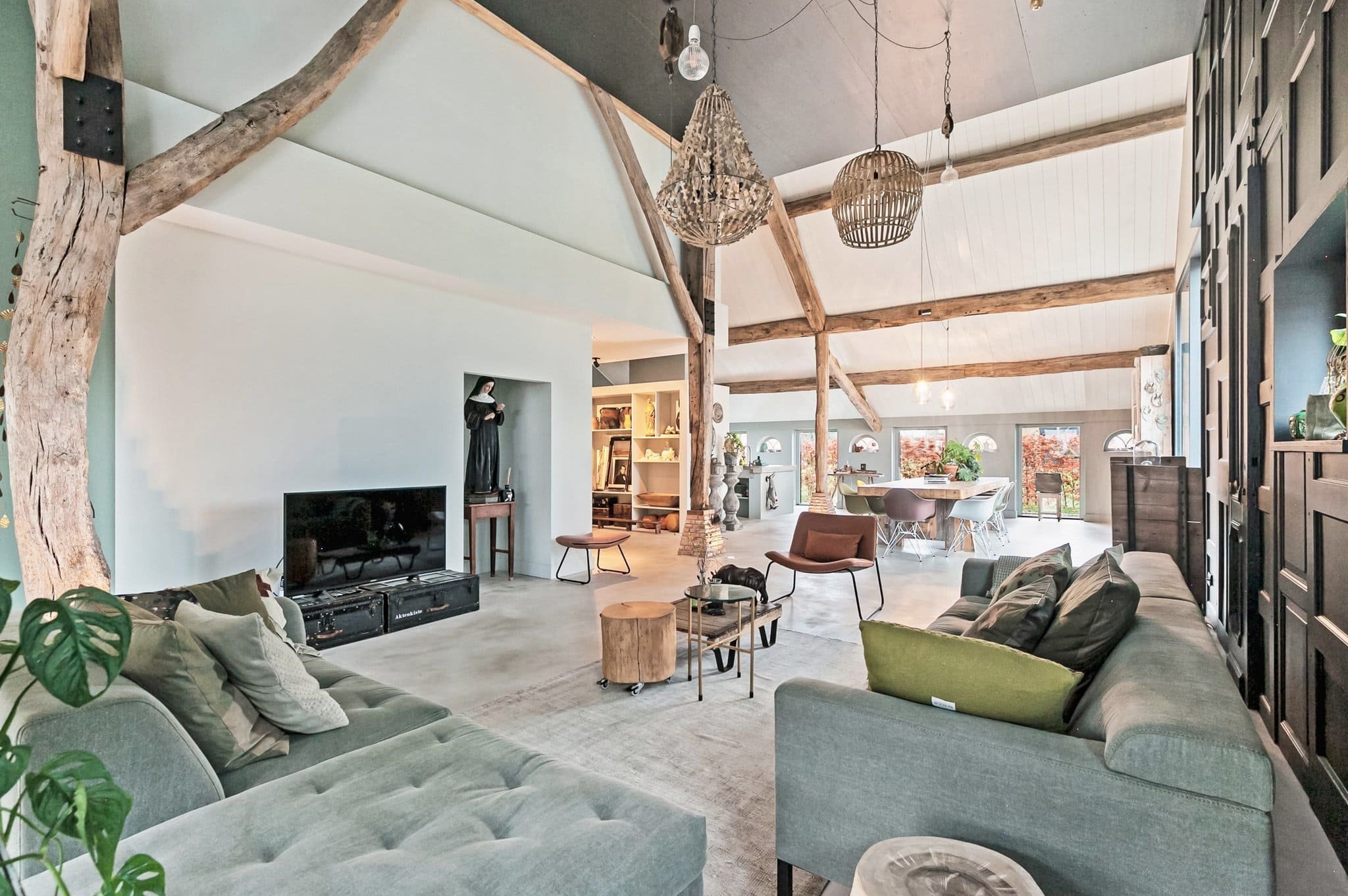 Zdařilá rekonstrukce statku v Nizozemsku