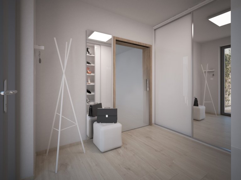 Moderní novostavba rodinného domu nedaleko Prahy v obci Čestlice dává již z exteriéru tušit, že se jedná o práci architektů.&nbsp;Přáním klientů byl&nbsp…