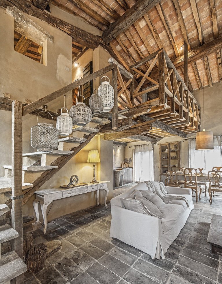 Venkovský loft v bývalé sušárně tabáku