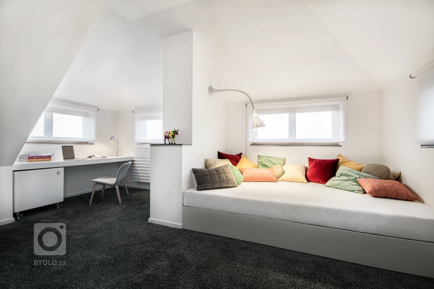 Rekonstrukce podkrovního bytu&nbsp;pro seniorku
