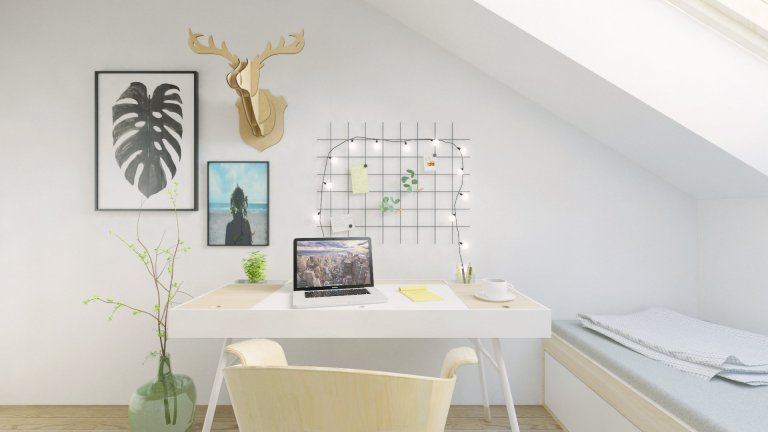 Návrh interiéru podkrovného bytu využíva relatívne malý priestor dennej zóny na maximum, pričom ho opticky neprepĺňa. Líniová hmota kuchyne plynulo prechádza…