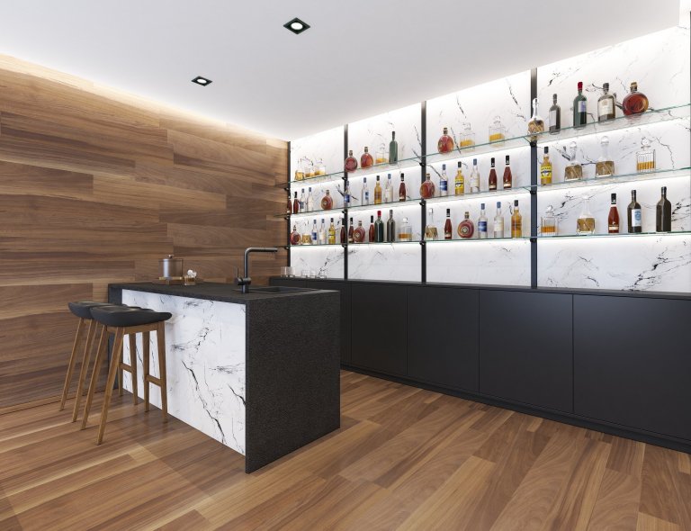 Návrh interiéru dvoupodlažního domu, kde jsou použity exkluzivní materiály s vysokou kvalitou. Interiéry jsou řešeny velkoryse, obzvláště hlavní denní prostor…